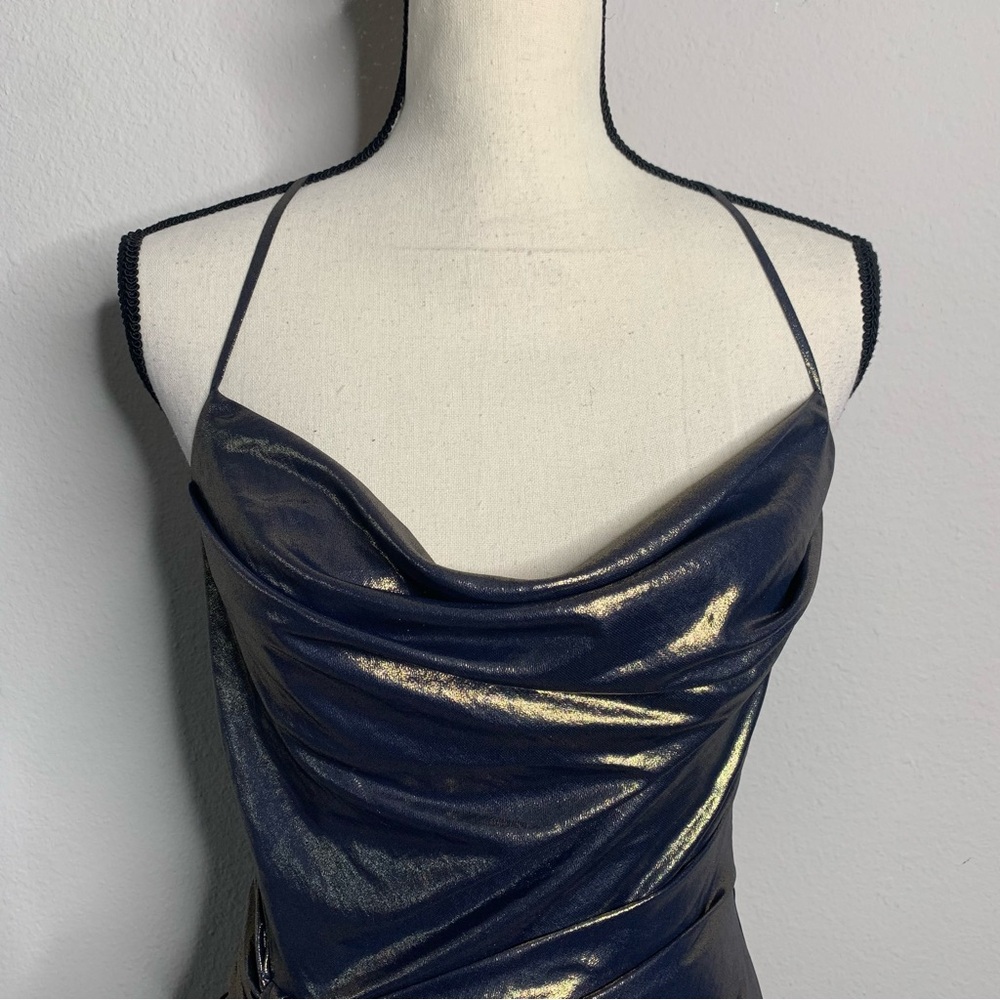 Ever New Shimmering Metallic Midi Dress - Picture 6 of 15